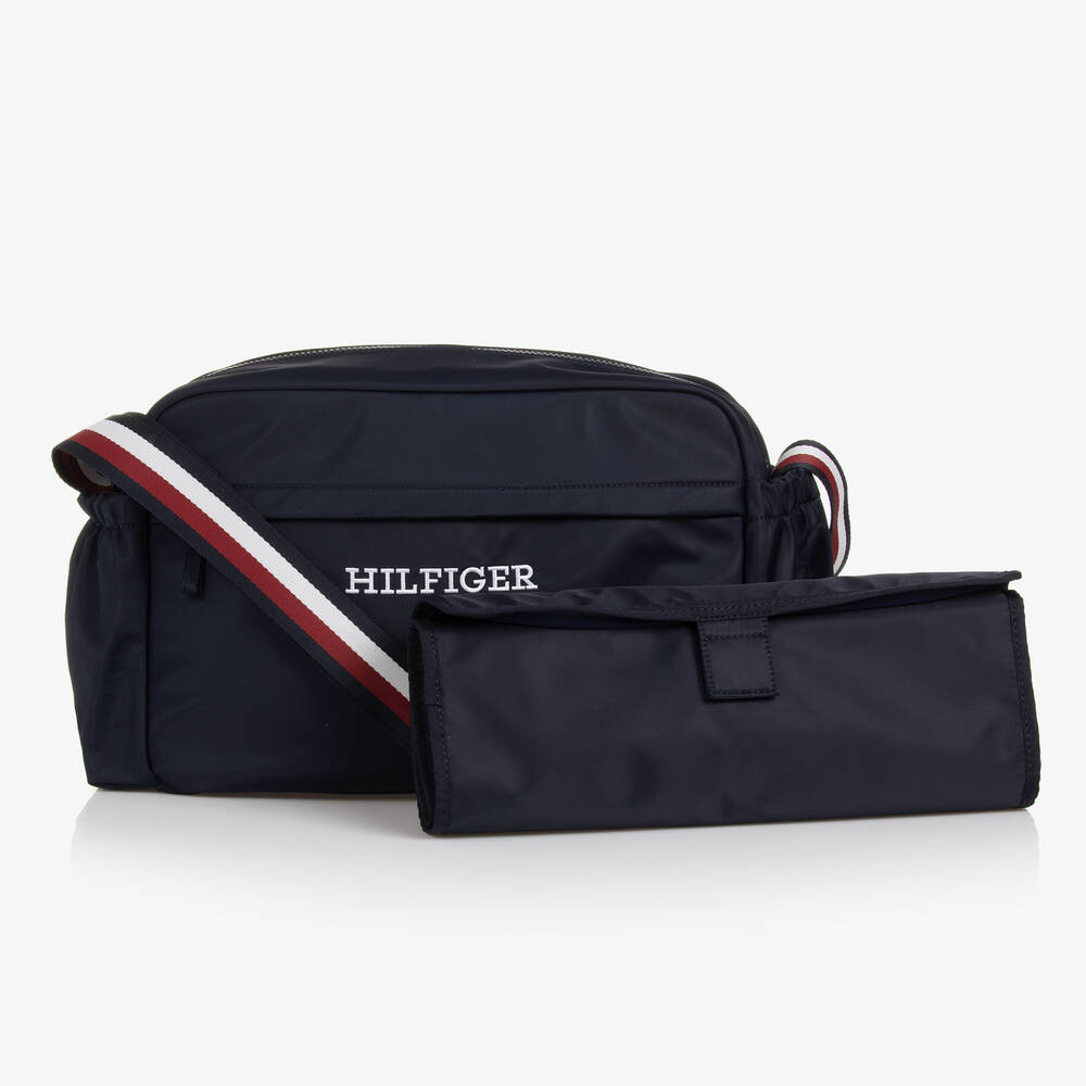 Tommy Hilfiger - Navyblaue Wickeltasche (35 cm) | Childrensalon