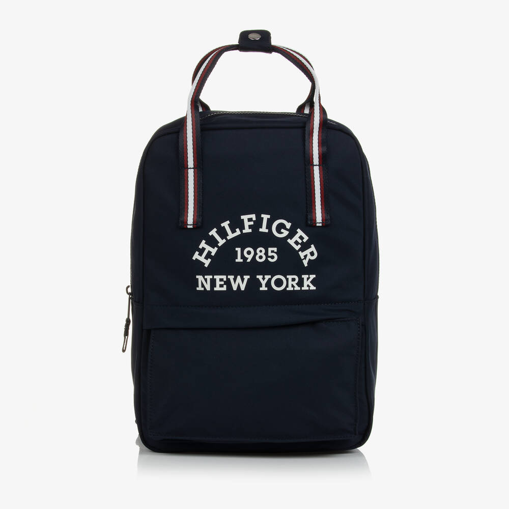 Tommy Hilfiger - Navy Blue Backpack (36cm) | Childrensalon