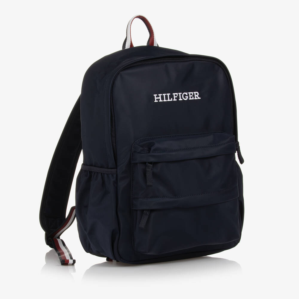 Tommy Hilfiger-Navy Blue Backpack (39cm) | Childrensalon Outlet