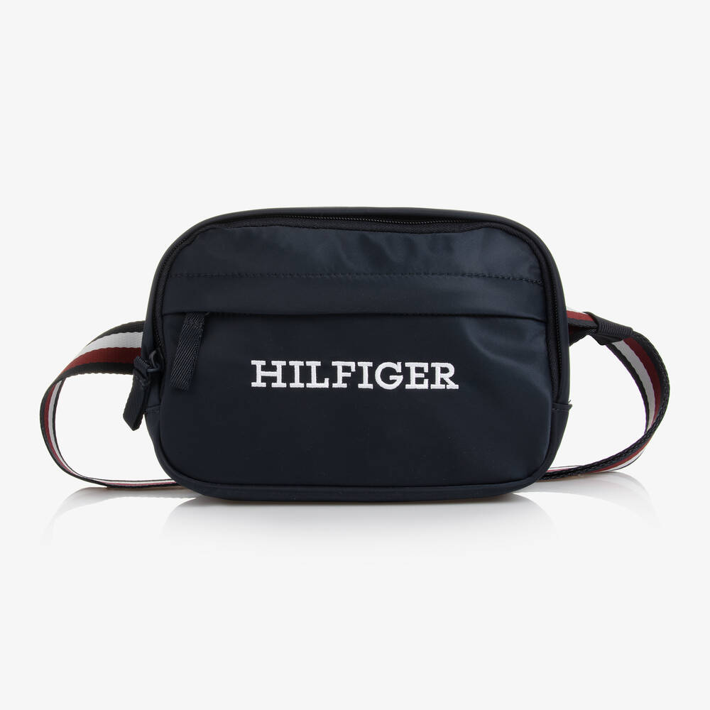 Tommy Hilfiger - حقيبة حزام لون كحلي (21 سم) | Childrensalon