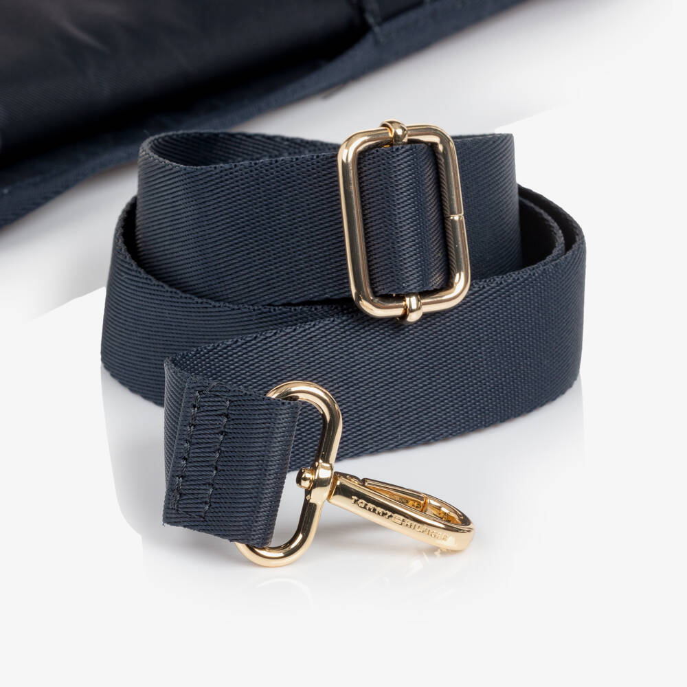 Tommy Hilfiger-Navy Blue Padded Changing Bag (43cm) | Childrensalon Outlet