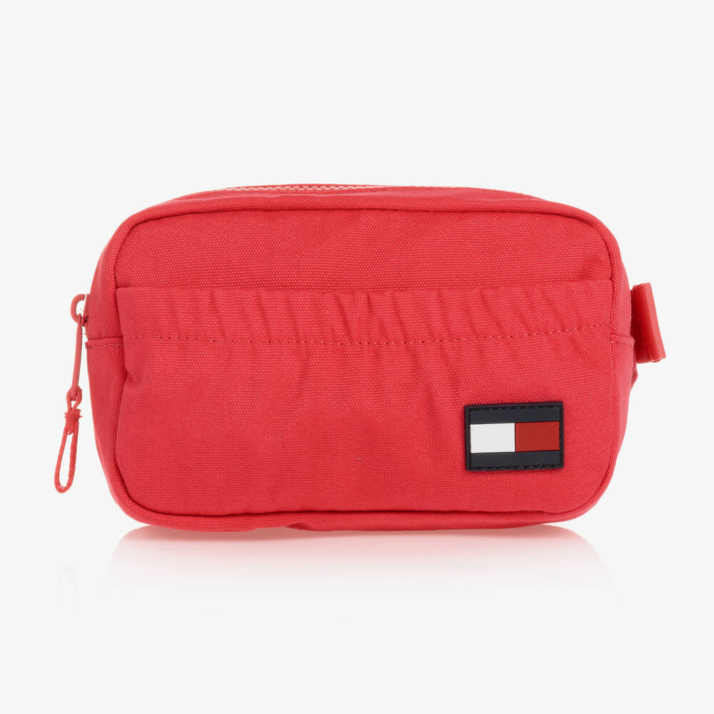 Tommy Hilfiger - Pinke Bauchtasche mit Flagge 19 cm | Childrensalon