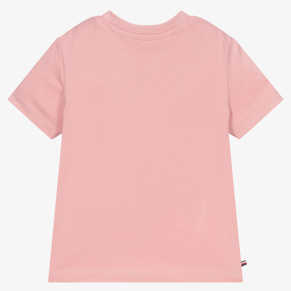 Tommy hilfiger 2025 pink t shirt