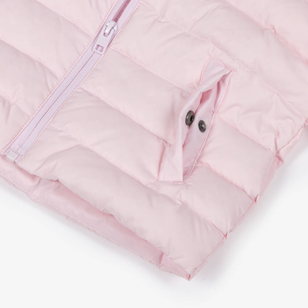 Tommy Hilfiger-Pink Padded Short Jacket | Childrensalon Outlet