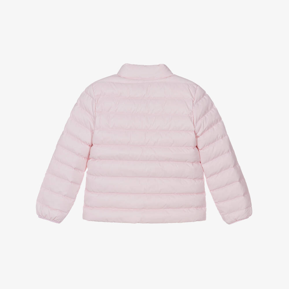 Tommy Hilfiger-Pink Padded Short Jacket | Childrensalon Outlet
