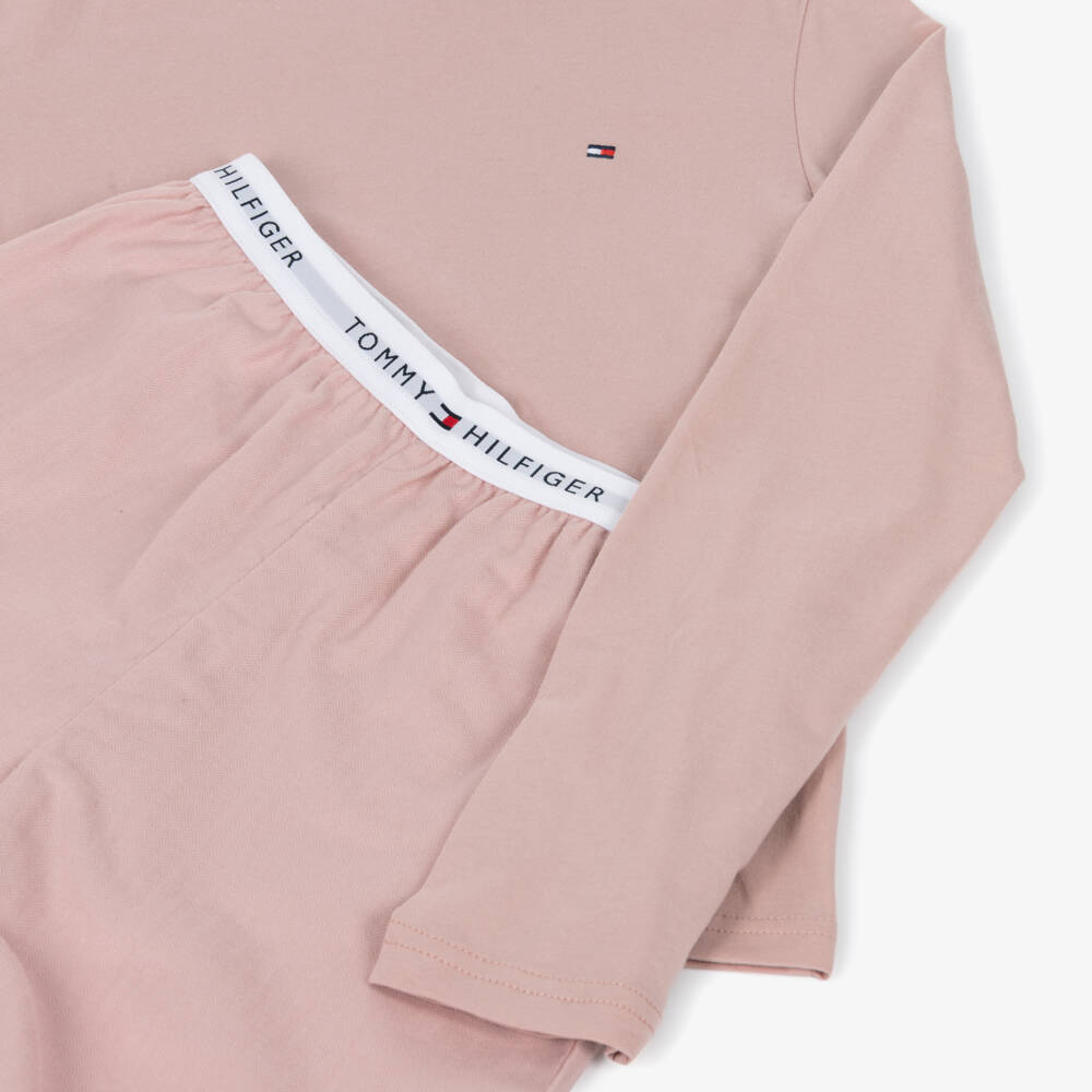 Tommy Hilfiger-Pink Pyjama Set | Childrensalon Outlet