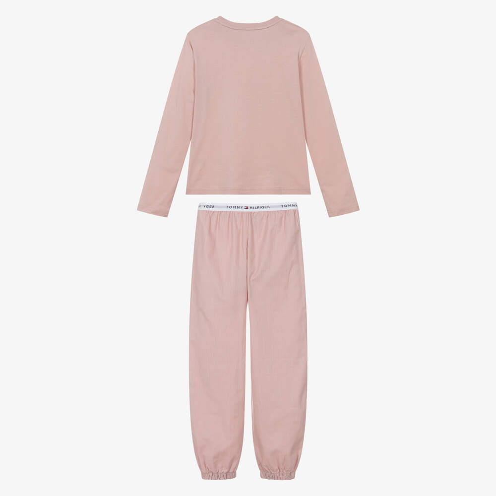Tommy Hilfiger-Pink Pyjama Set | Childrensalon Outlet