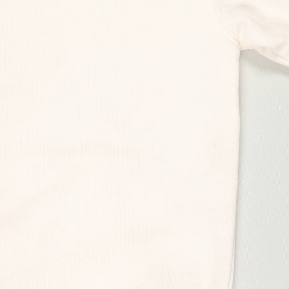 Tommy Hilfiger-Preloved Boys Ivory Cotton Logo Zip-up Hoodie (8 years) | Childrensalon Outlet