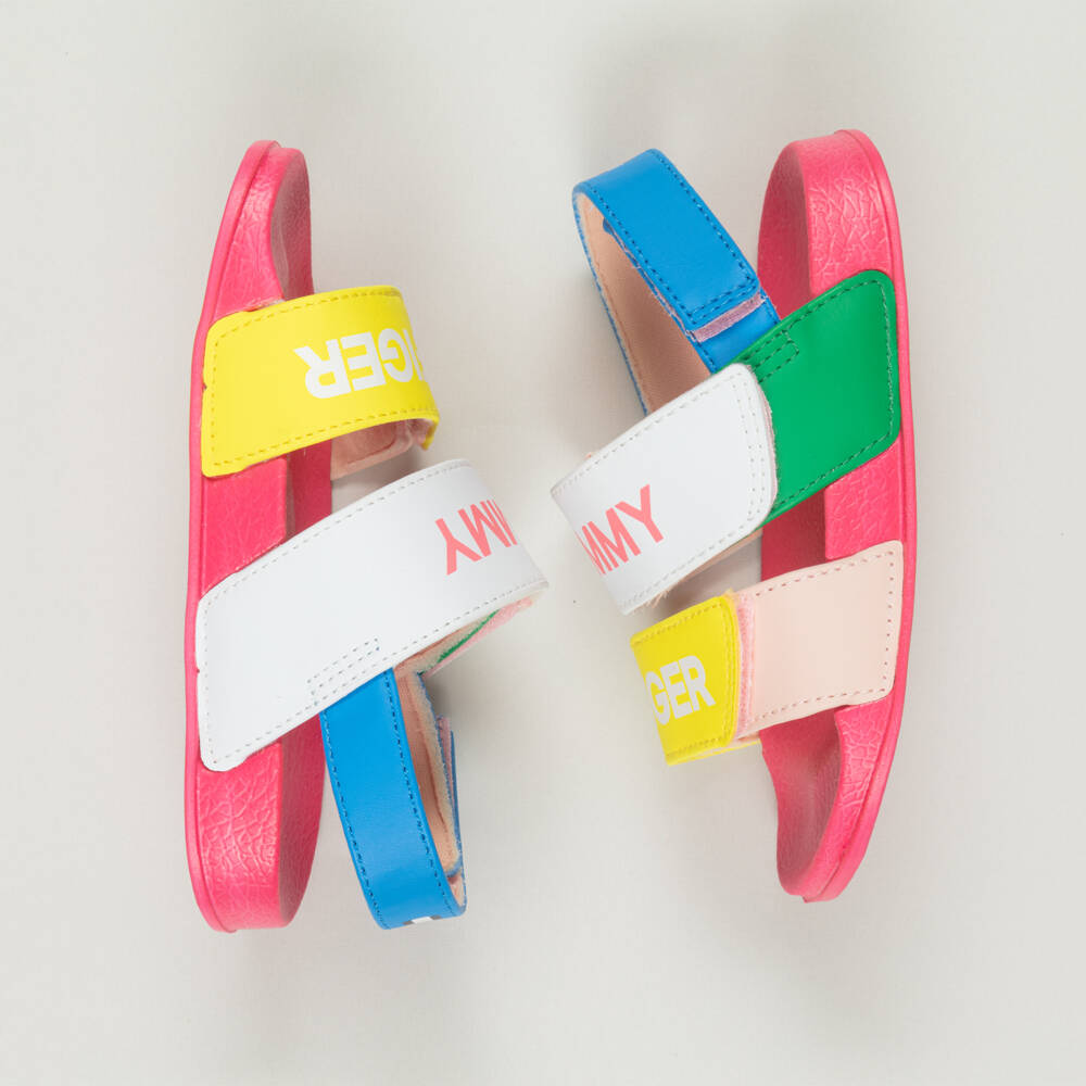 Tommy Hilfiger-Preloved Girls Multicoloured Faux Leather Sandals (EU26 / UK8.5) | Childrensalon Outlet