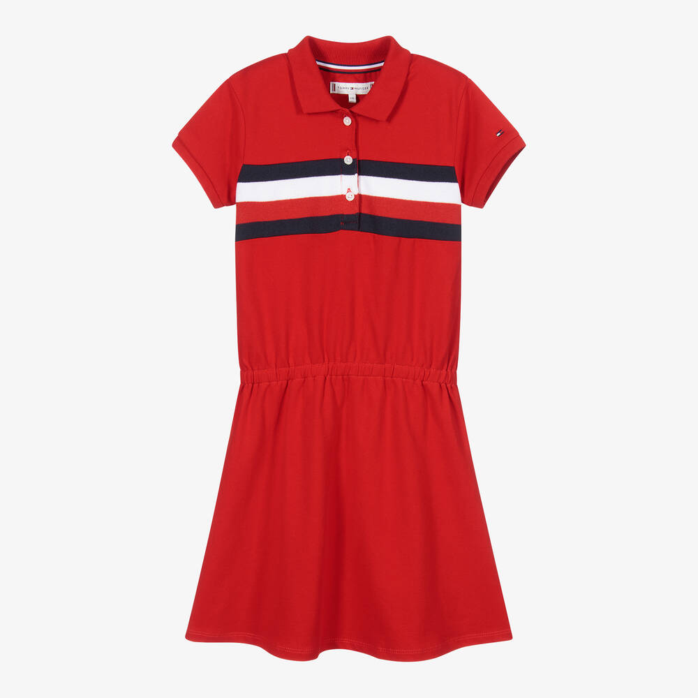 Robe polo rouge new arrivals