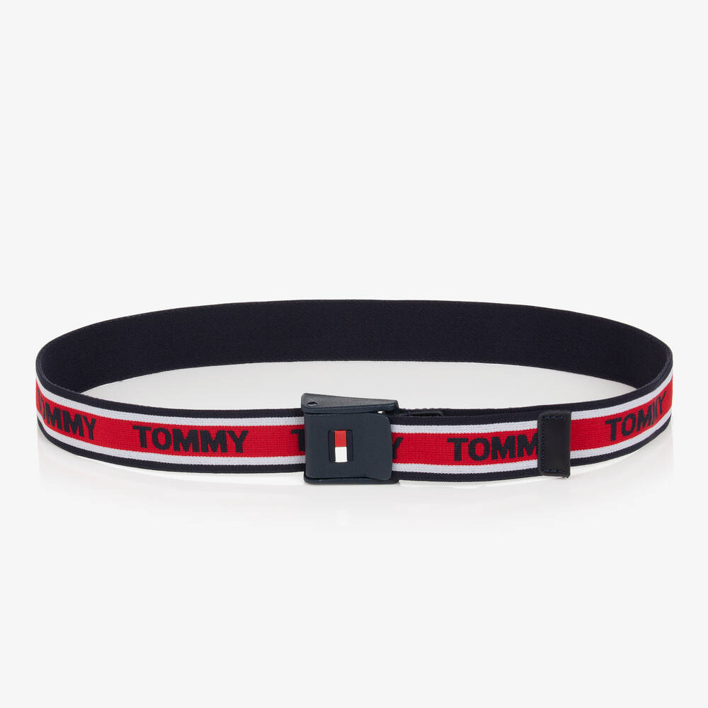Tommy hilfiger belt red new arrivals