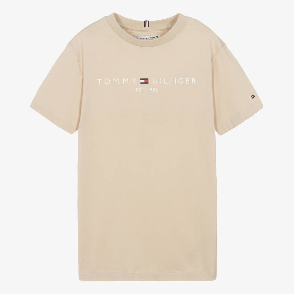 Tommy hilfiger shirt beige outlet