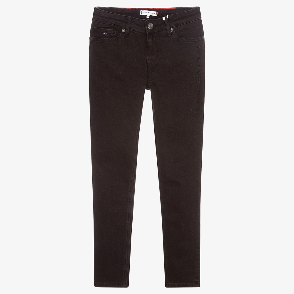 Tommy Hilfiger - Schwarze Teen Nora Skinny-Jeans | Childrensalon