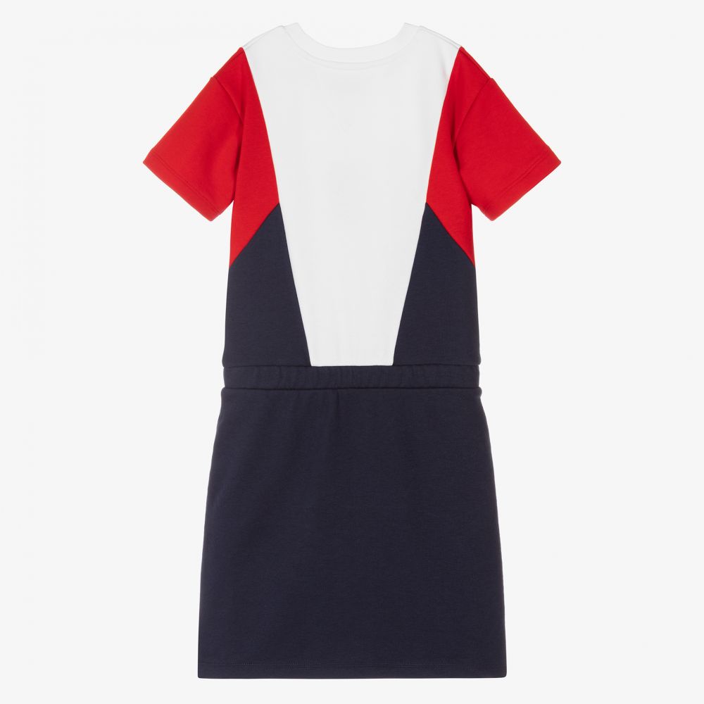 Tommy Hilfiger Teen Blue Colour Block Dress Childrensalon Outlet