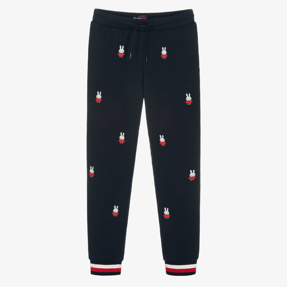 Tommy Hilfiger - Teen Blue Cotton Miffy Joggers | Childrensalon