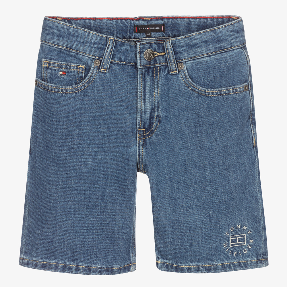 Tommy Hilfiger - Blaue Teen Jeans-Shorts | Childrensalon