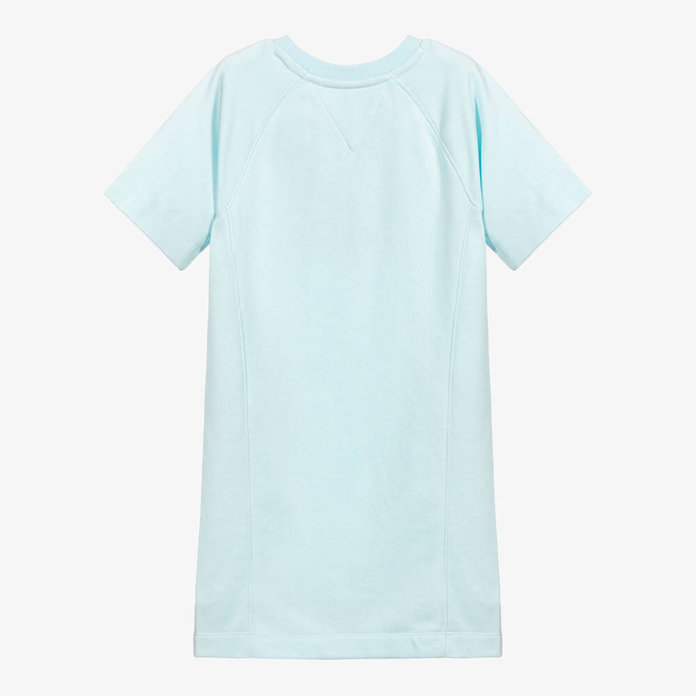 Tommy Hilfiger-Teen Blue T-Shirt Logo Dress | Childrensalon Outlet