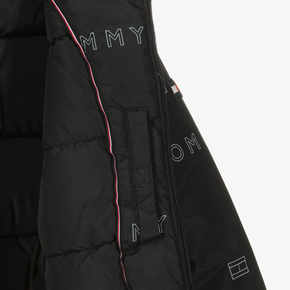 Tommy Hilfiger-Черная куртка для подростков | Childrensalon Outlet
