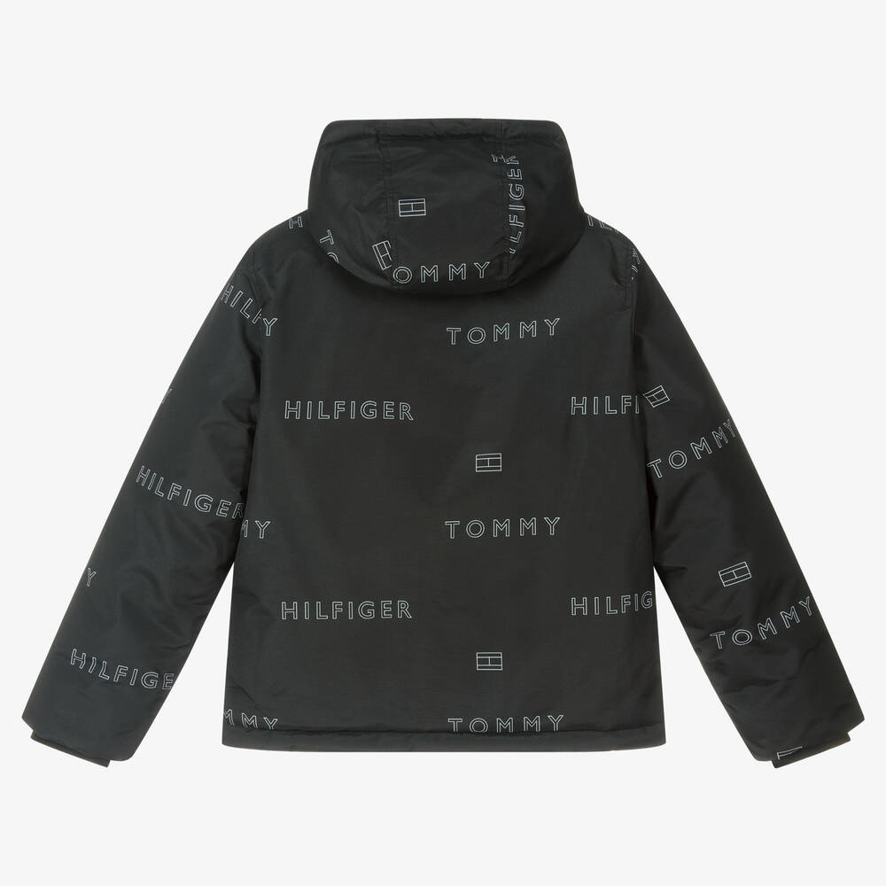 Tommy Hilfiger-Черная куртка для подростков | Childrensalon Outlet
