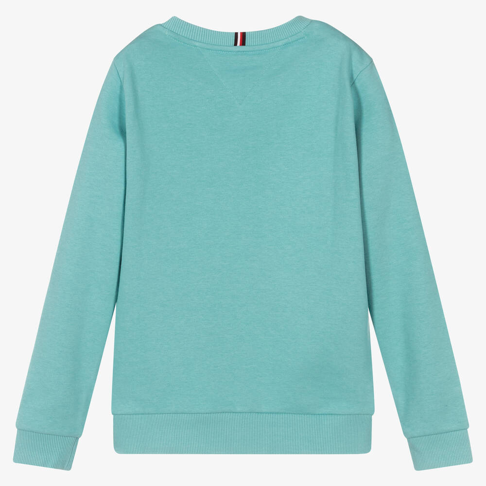 Mint green tommy hilfiger sweatshirt online