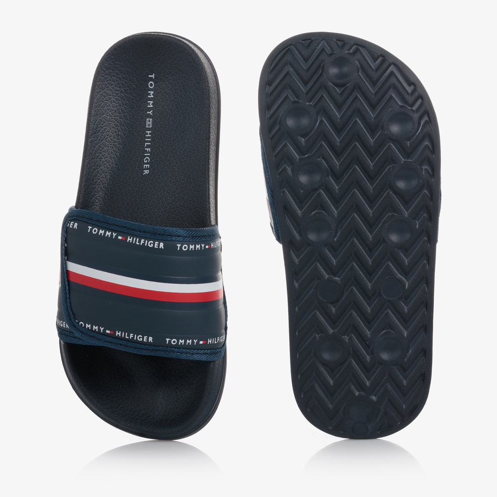 Junior tommy hilfiger sliders clearance