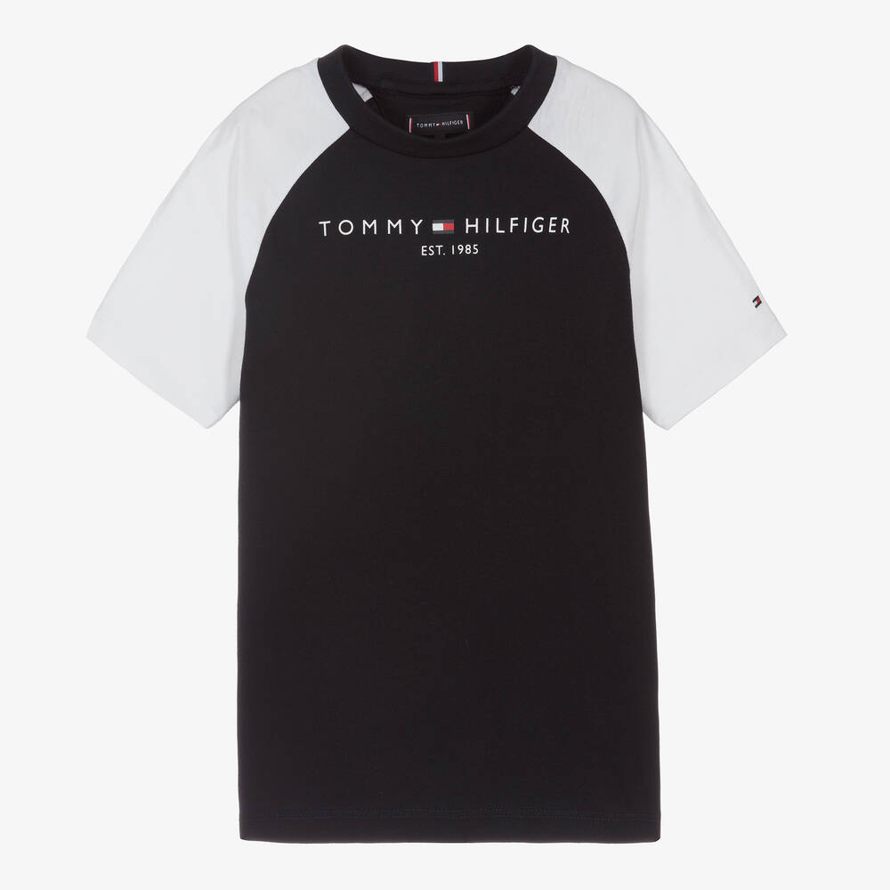 Tommy Hilfiger - Teen Boys Blue Logo T-Shirt | Childrensalon