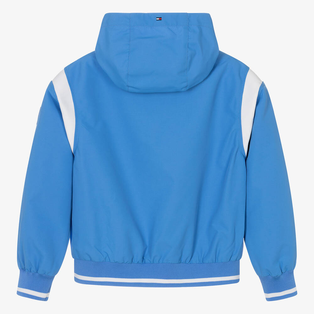 Blue hilfiger jacket on sale