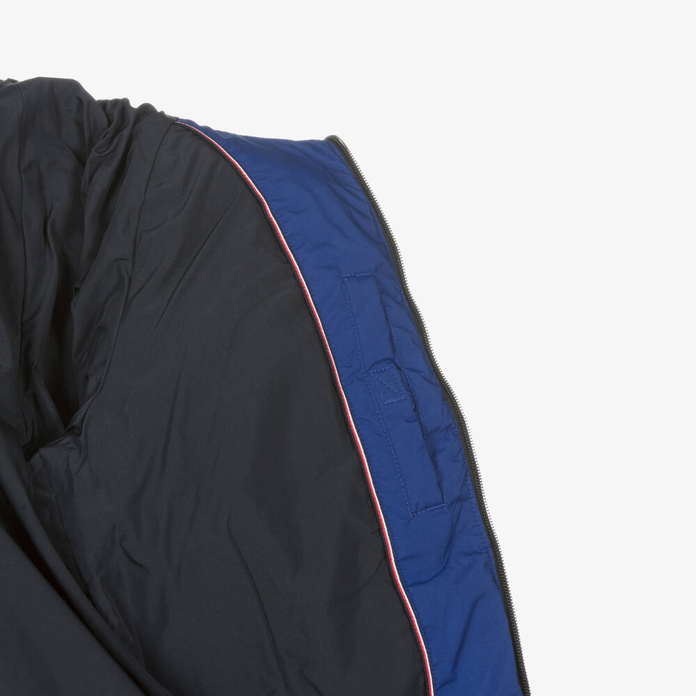 Tommy Hilfiger-Teen Boys Blue Puffer Jacket | Childrensalon Outlet