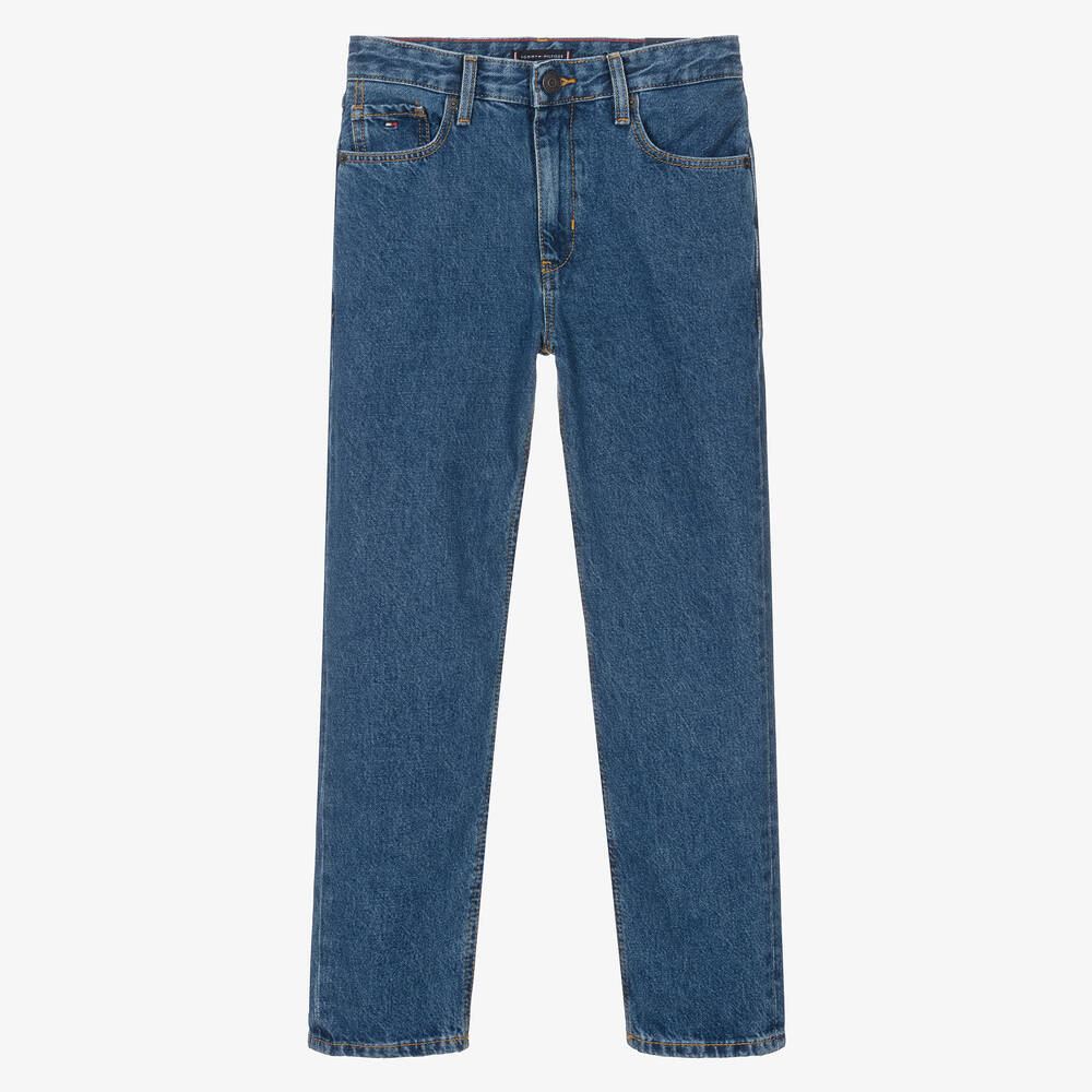 Tommy Hilfiger - Blaue gerade Teen Skater-Jeans | Childrensalon