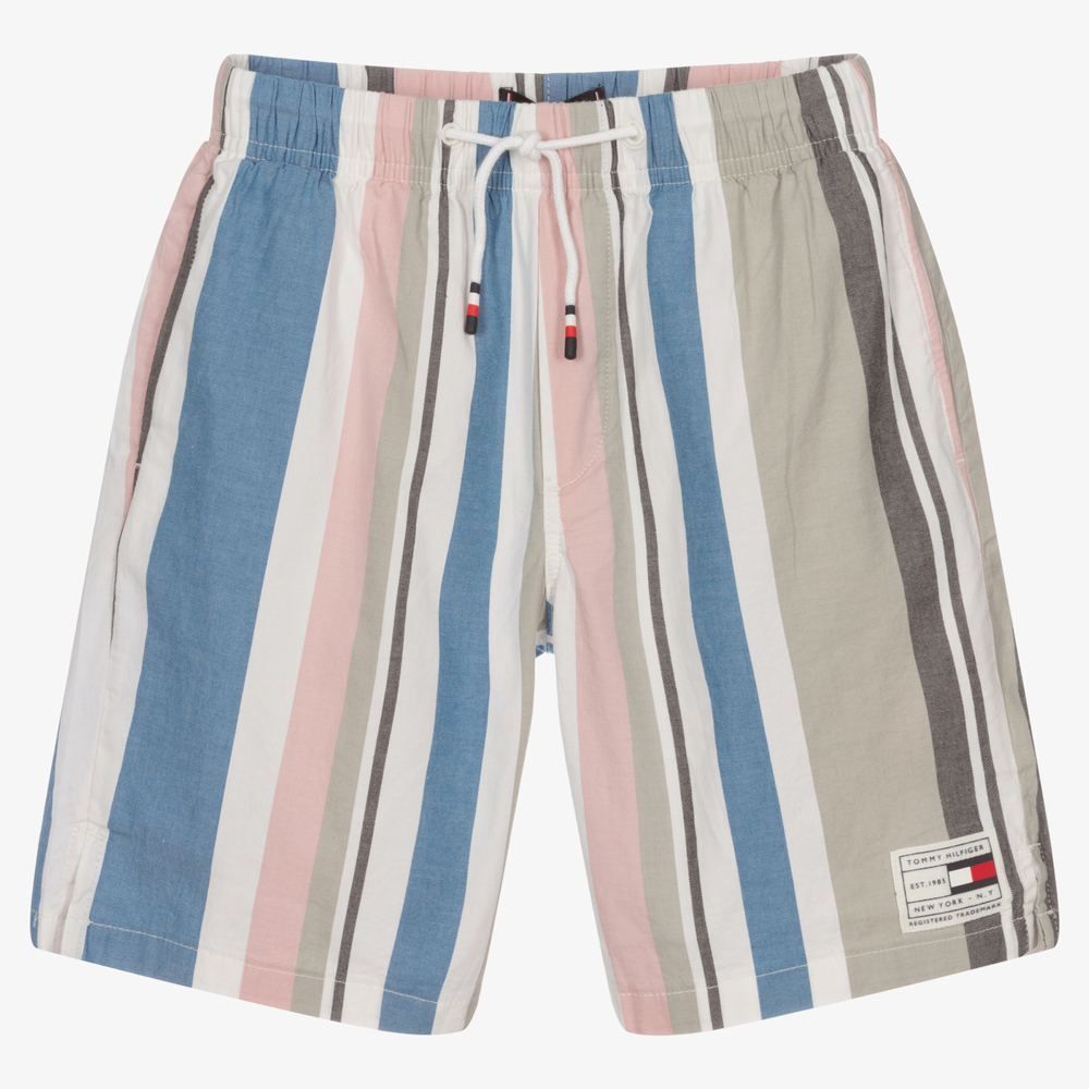 Tommy Hilfiger - Short en coton Ado garçon | Childrensalon