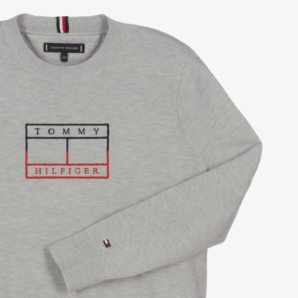 Tommy top grey sweater