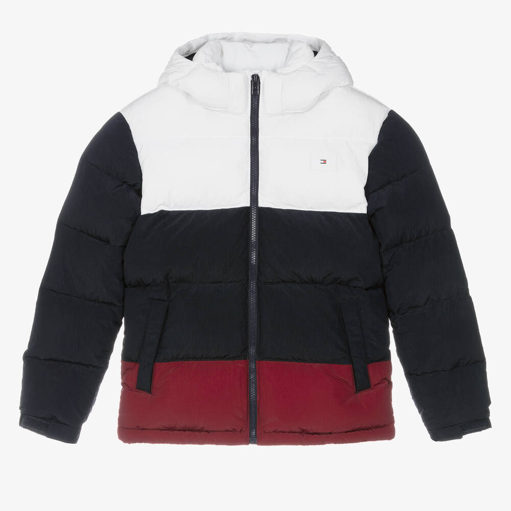 Doudoune best sale blanche tommy