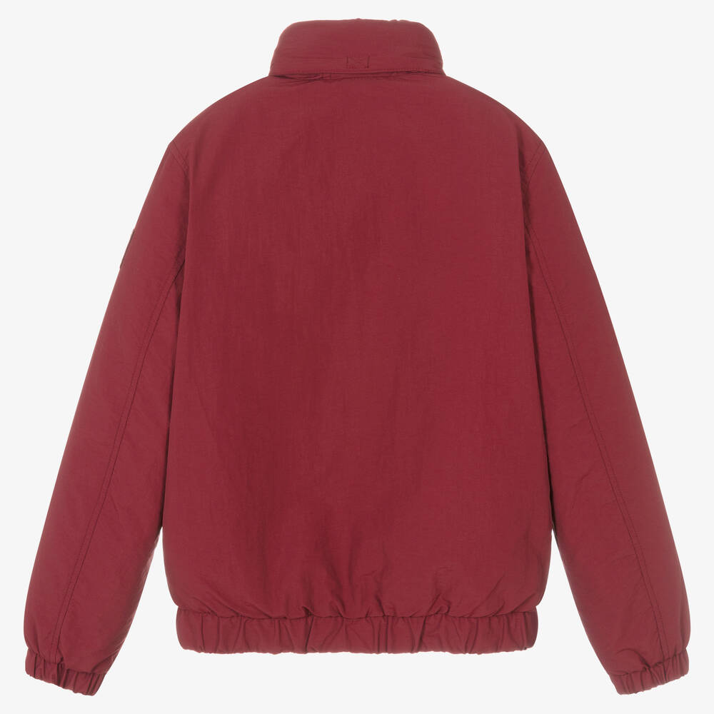 Tommy Hilfiger-Teen Boys Red Padded Jacket | Childrensalon Outlet