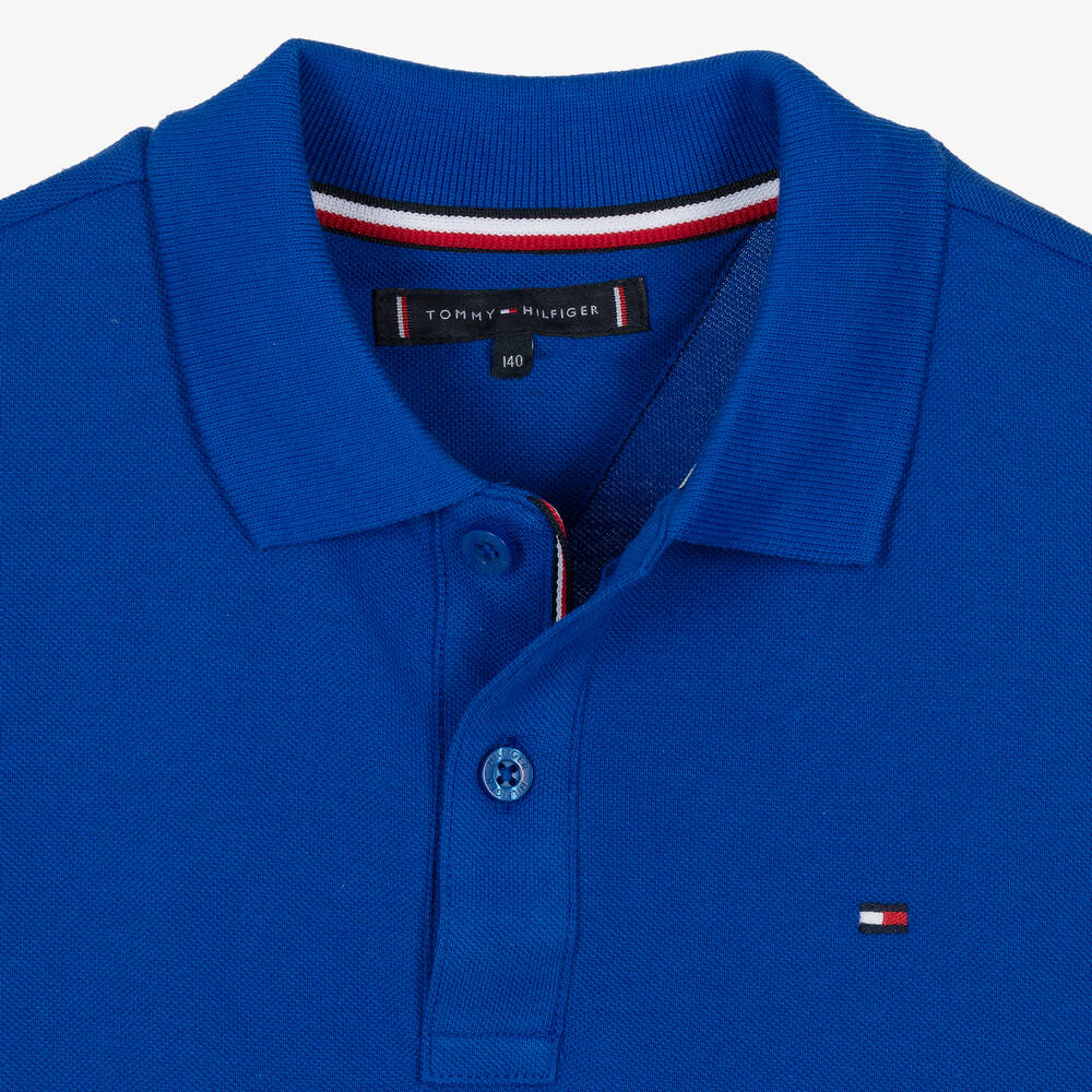 Royal blue tommy hilfiger shirt shop