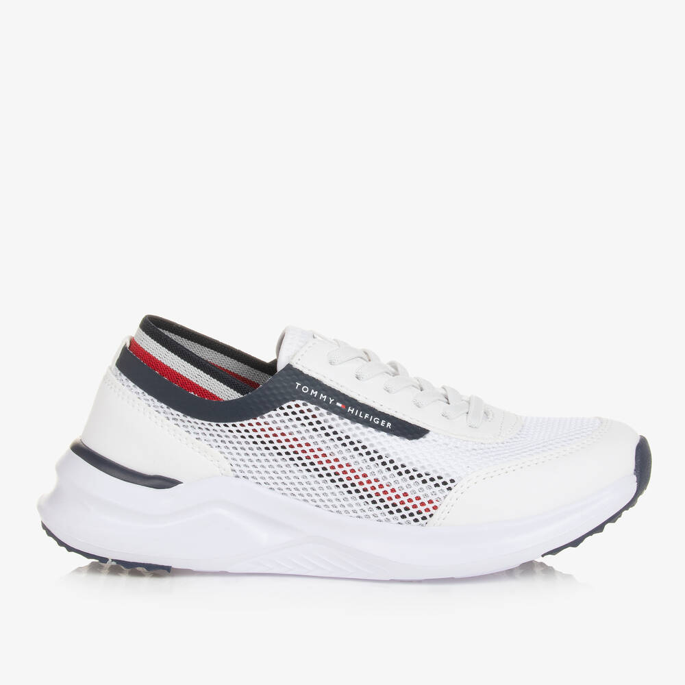 Mesh white trainers new arrivals