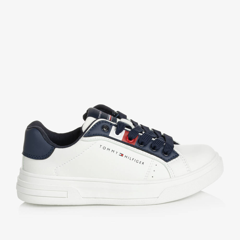 Tommy Hilfiger-Бело-синие кроссовки для подростков | Childrensalon Outlet