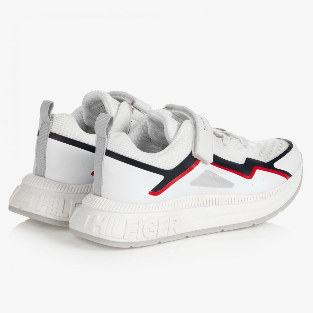 Tommy Hilfiger-Белые кроссовки для мальчиков-подростков | Childrensalon Outlet