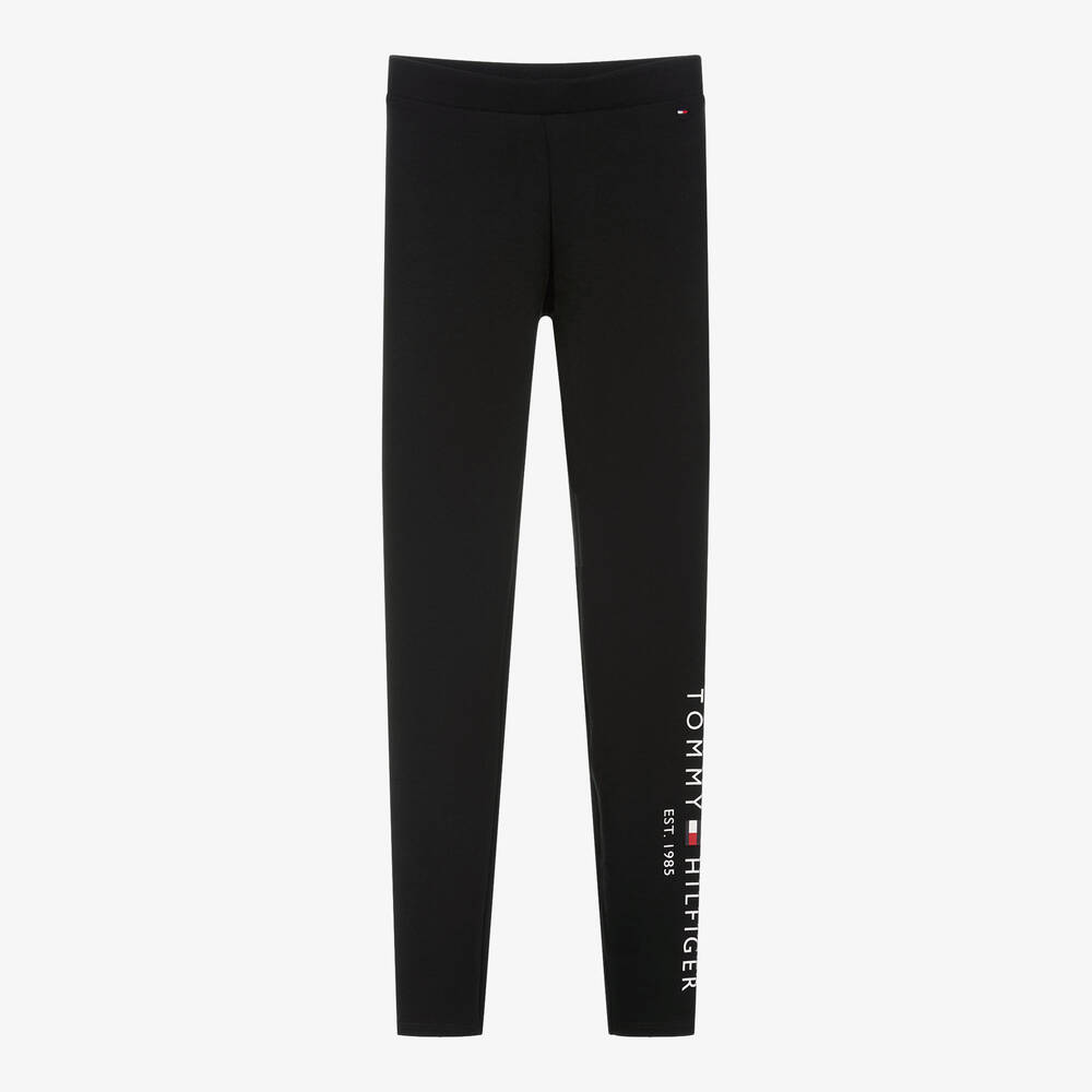 Tommy Hilfiger Schwarze Teen Leggings Childrensalon Outlet
