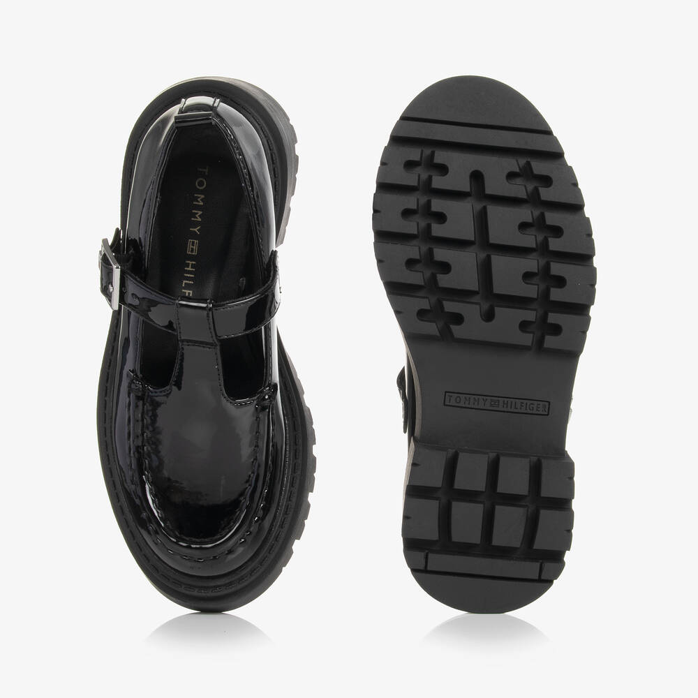 Tommy Hilfiger Teen Girls Black Platform Loafers Childrensalon