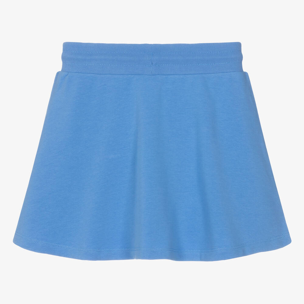 Tommy Hilfiger Teen Girls Blue Cotton Jersey Skirt Childrensalon Outlet