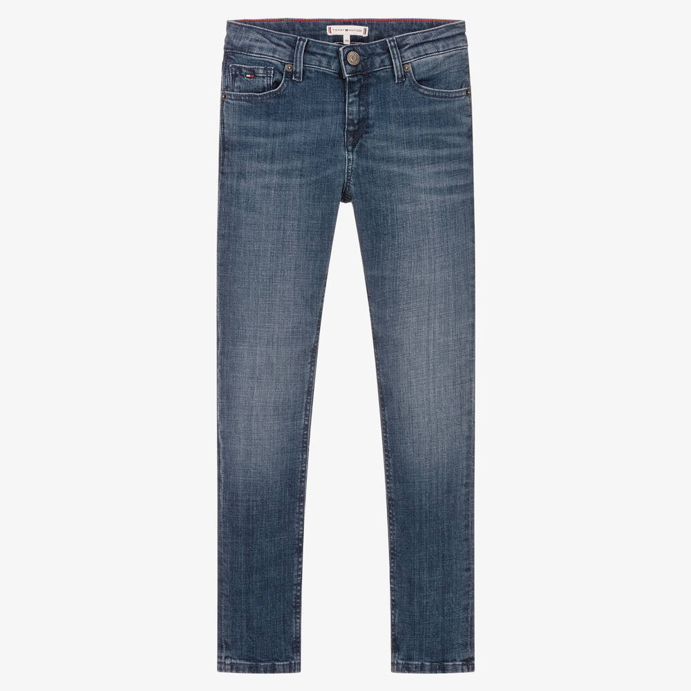 Tommy Hilfiger - Blaue Teen Skinny-Jeans für Mädchen | Childrensalon