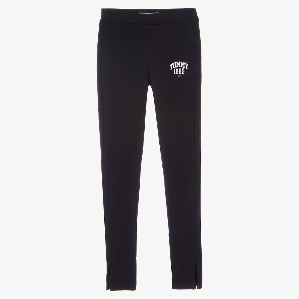 Tommy Hilfiger - Blaue Teen Leggings für Mädchen | Childrensalon