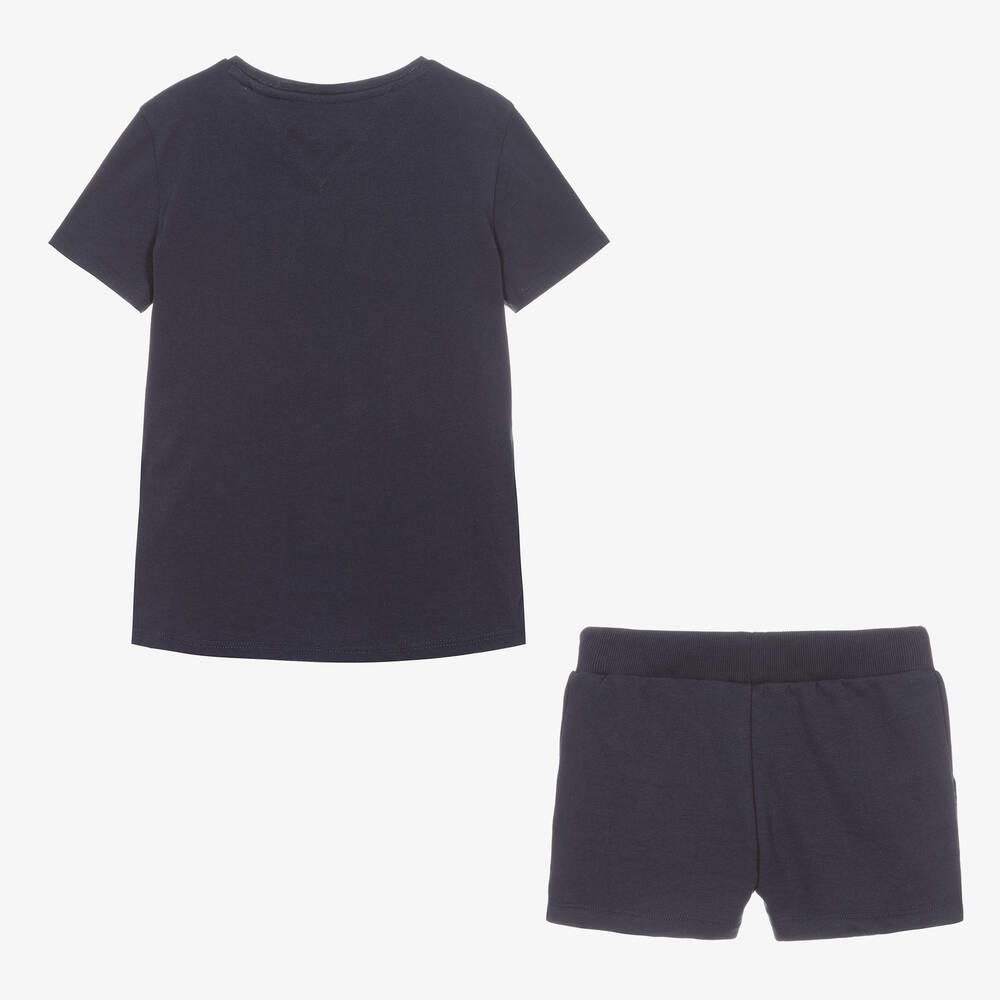 Tommy hilfiger t shirt and shorts set sale