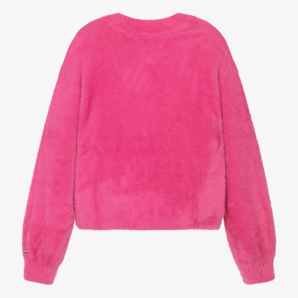 Tommy hilfiger fuzzy sweater on sale