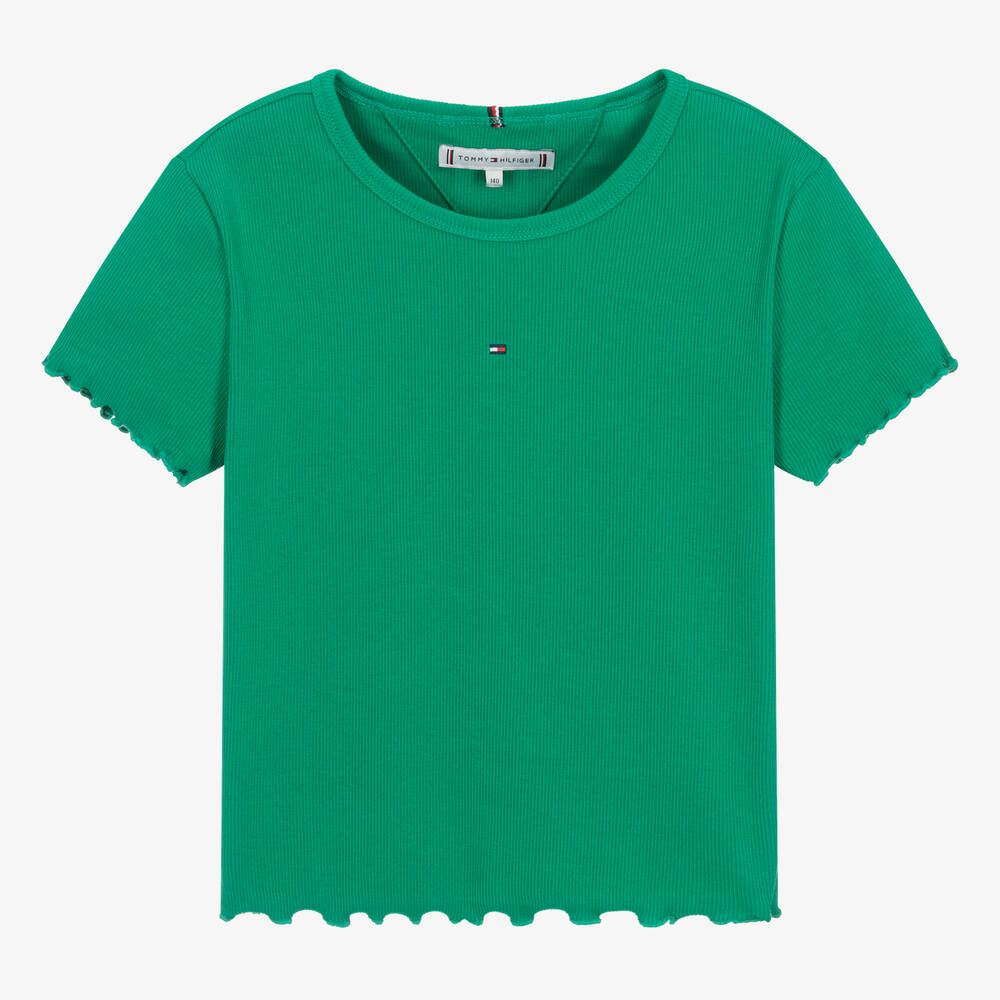 Teal tommy hilfiger shirt hotsell