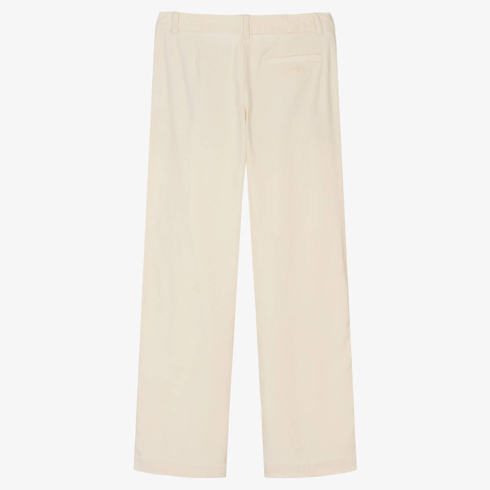 Tommy Hilfiger Teen Girls Ivory Corduroy Jeans