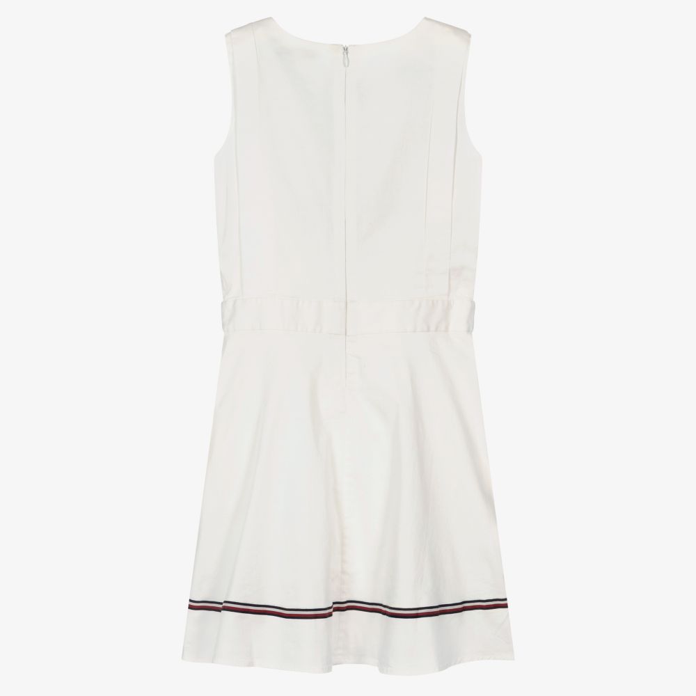 Tommy Hilfiger-Teen Girls Ivory Dress | Childrensalon Outlet