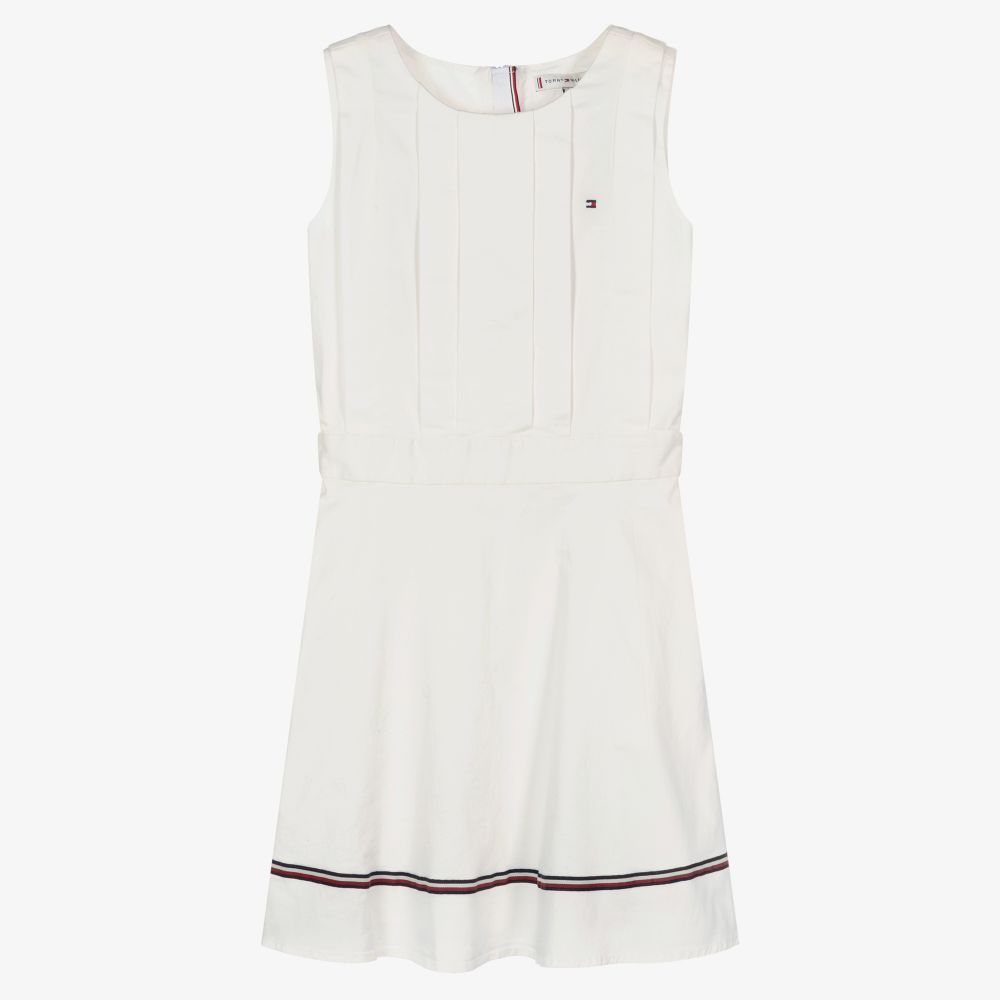 Tommy Hilfiger - Teen Girls Ivory Dress | Childrensalon