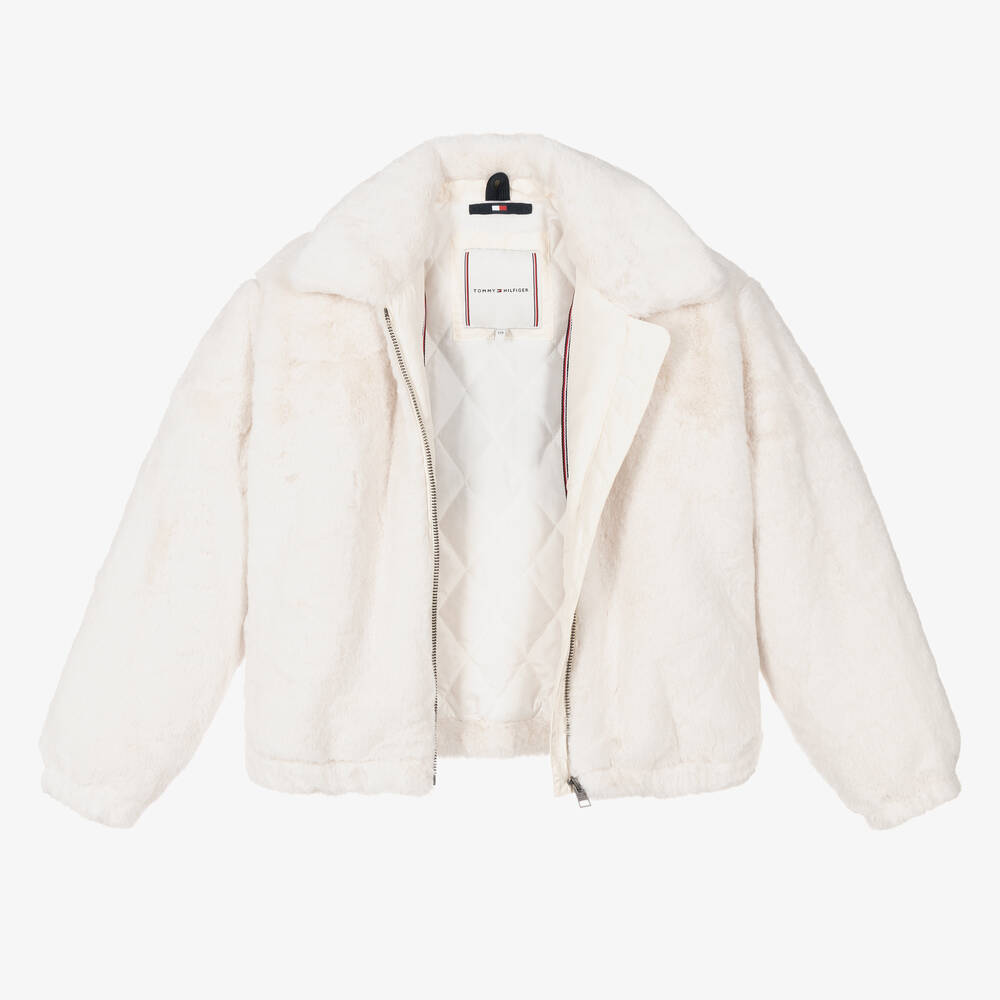 Tommy hilfiger fuzzy shop jacket
