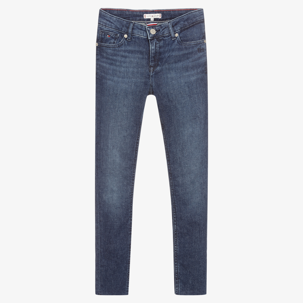 Tommy Hilfiger - Teen Nora Jeans in mittlerer Waschung (M) | Childrensalon